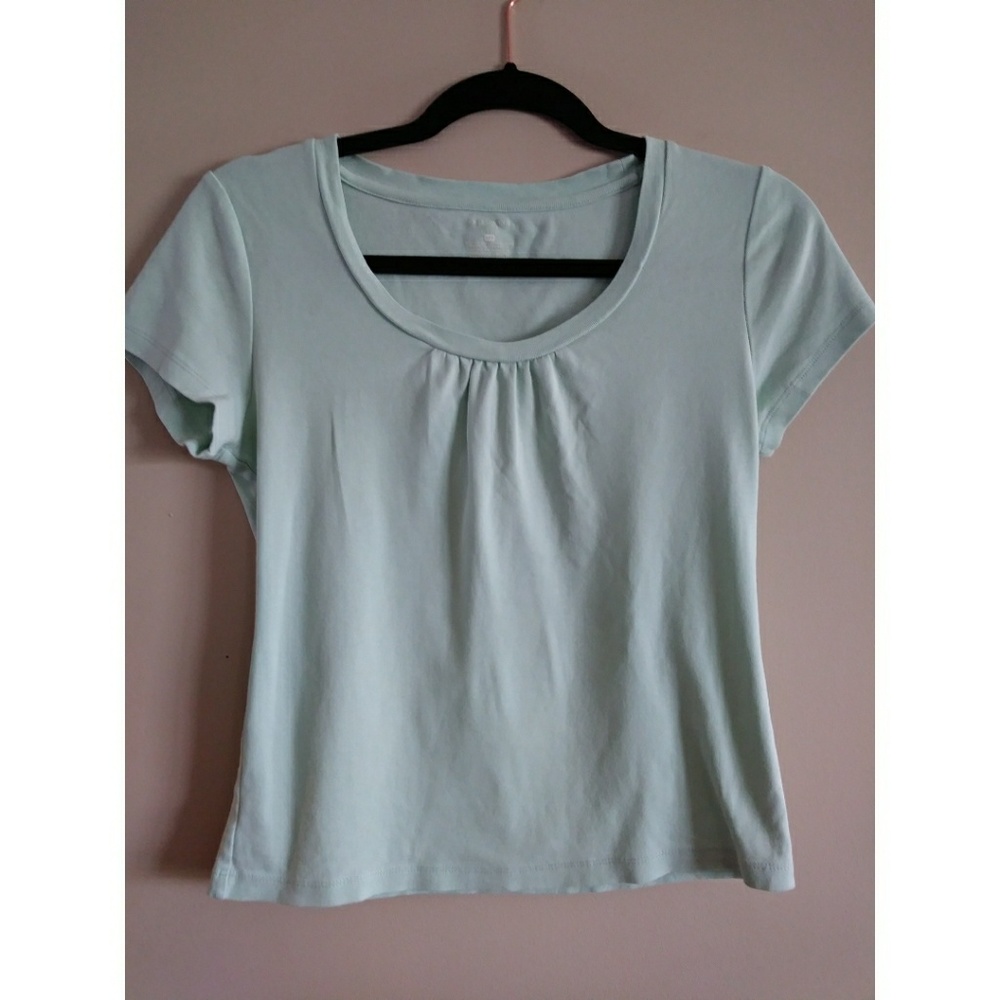 Jones New York mint green shirt